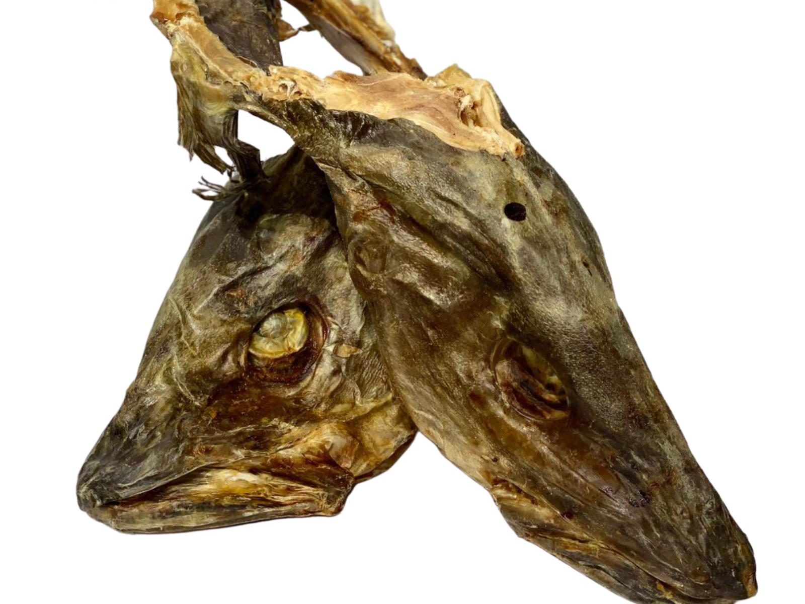 Stockfish Is Unsalted Fish Especially Cod Dried By Cold Air Stock